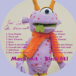 CD-Cover Das Geheimnis des Waldes Label